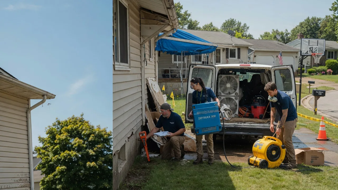 Ceiling Leak Cleanup in Elberon, IA near me